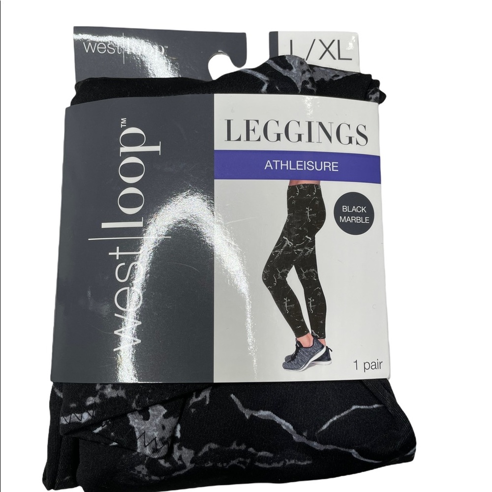 West loop leggings L/XL 10-16 Athleisure - Picture 1 of 3